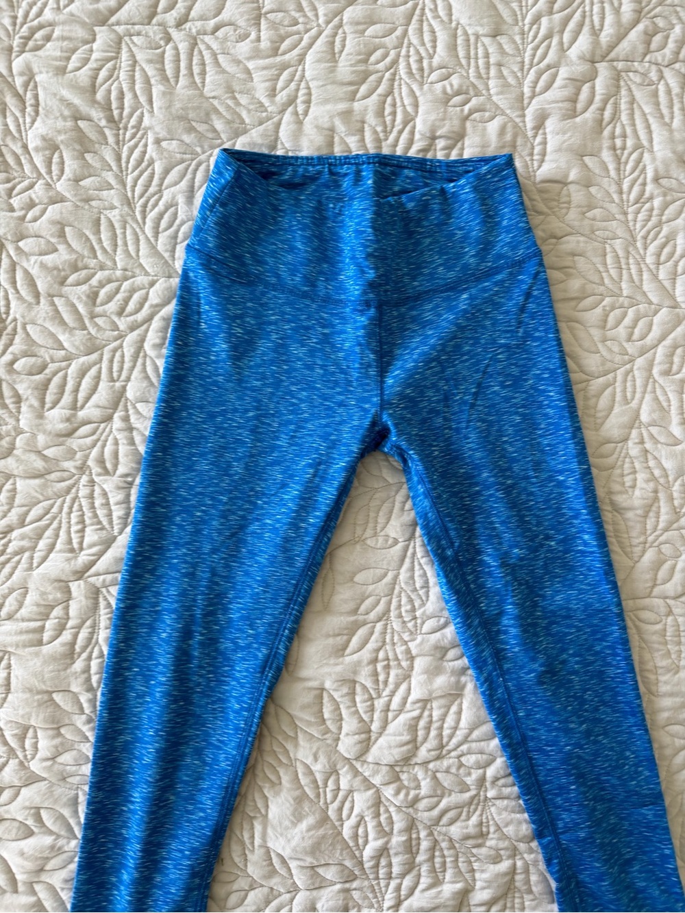 RBX Royal Blue Heathered women’s' Active Leggings